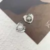Nuevas Accesorios de Joyería de Cuentas con Carcasa de Aleación, Accesorios Personalizados de Corazón en Inglés, Pendientes Sencillos, Accesorios para el Cabello, Materiales Hechos a Mano para DIY