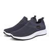 2026 Nuevos Zapatos Deportivos Casuales de Primavera para Hombre Transpirables sin Cordones Malla Fly-Knit para Hombres de Mediana Edad y Mayores Transfronterizos