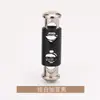 Hebilla cilíndrica de metal de doble agujero para cordón elástico, hebilla de resorte con ajuste elástico T5273