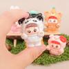 Boneca Fofa de Desenho Animado Acessórios de Resina DIY Pequenos Enfeites Chaveiros Sacola Surpresa Venda por Atacado Pingentes de Caixa Surpresa