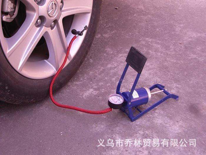 小脚踩打气筒005