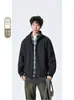 Chaqueta Desestructurada de Doble Cremallera Estilo Americano Abrigo Harrington para Hombre Otoño e Invierno Chaqueta de Plumón de Pato Blanco al 90%