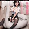 Cisne de Auto-Placer Jiuai Ayuda Sexual para Mujeres, Esterilla Sexual Inflable para Parejas, Juguetes Novedosos para Adultos