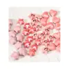 Miel Rosa Corazón Cerámica Cuentas Calabaza Cuentas Tulipán Lluvia Mariposa Pulsera Collar de Cuentas DIY Accesorios Hechos a Mano
