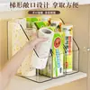 Caja organizadora de plástico para film, organizador sellador de bolsas de plástico de cocina, herramienta de almacenamiento de film de plástico desechable