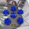 Atacado 16mm18mm24mm Plástico ABS Pérola de Imitação Flor Rosa Flor Estéreo de Contas DIY Acessórios Flor Pérola