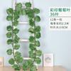 Uvas Simuladas Fruta Escarchada Accesorios Planta Verde Falsa Decoración Modelo de Disparo de Plástico Techo Interior Ratán Uva