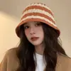 Sombrero de Pescador Versátil Cálido y a Prueba de Frío para Otoño e Invierno para Mujer, Sombrero de Cubo Casual para Exteriores que Protege los Oídos, Sombrero de Moda Tendencia
