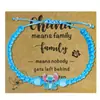 Pulseras Tejidas a Mano para Mujeres y Niños Lilo y Stitch - Dibujos Animados Anime Más Vendidos en Amazon Transfronterizo