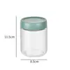 Venta Caliente de Amazon Frasco de Vidrio Sellado Frasco de Vidrio Porcionador de Comida para Bebé Avena Aislamiento Botella de Vidrio Frasco de 10 oz