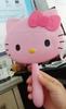 Espejo de Maquillaje de Mano Hello Kitty Espejo de Belleza Gato Lindo Espejo con Mango de Gato KT Espejo de Belleza de Moda Envío Gratis