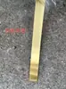 Tira de Acabamento de Aço Inoxidável Sem Furos Tira Decorativa de Metal Preto Tira de Acabamento Autoadesiva para Borda de Teto Residencial