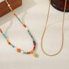 Collar de Perlas de Agua Dulce de Lujo Original Estilo Dunhuang Cadena de Lana Retro Nicho Cadena Clavicular Cadena para el Cuello Otoño e Invierno