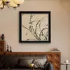 Arte de Pared de Aleación de Aluminio de Alta Gama para la Sala de Estar, Combinación Vintage y Elegante, Pintura Decorativa Estética de Mediados de Siglo, Nuevo Estilo, Pintado en Spray