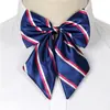 Corbata de lazo para mujer, cuello con flor, uniforme administrativo de negocios, banco, hotel, fábrica de nudos de lazo, flor de cuello profesional, venta al por mayor
