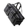Bolsa de Viaje Plegable de Gran Capacidad Transfronteriza para Hombres y Mujeres, Mochila de Tela Oxford, Bolsa con Ruedas para Equipaje de Mano, Equipaje de Aerolínea para Facturar