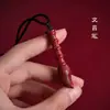 Colgante de Bolígrafo Wenchang de Cinabrio Arena Dorada Púrpura Colgante de Título de Lista Dorada Collar para Hombres y Mujeres Suministro en Vivo Venta al por Mayor
