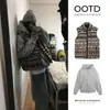 Chaleco Fair Isle para Mujer, Ropa de Abrigo de Invierno, Nuevo Estilo Coreano para Principios de Otoño, Ropa Casual, Sudadera con Cremallera de Lana de Cordero Holgada y Adelgazante