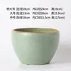 Vaso de Cerâmica Simples para Flores Doméstico de Grande Calibre Estilo Nórdico para Árvores Rabanetes Verdes Suculentas Clívia Envasado Espessado