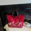 Nueva Bolsa de Lona de Gran Capacidad para Mujer, Bolso de Hombro Casual y de Moda para el Trabajo y los Viajes, Nueva Bolsa de Compras Portátil