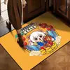 Alfombra decorativa festiva de Año Nuevo para el Año de la Oveja, con una alfombrilla de baño de terciopelo de cristal que es absorbente y de secado rápido, perfecta para la entrada o la puerta principal