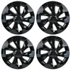 Adecuado para Tapa de Cubo de Rueda Tesla Model Y Cubierta de Neumático de 19 pulgadas Borde Ciclón Anillo Protector Decorativo Tapa Borde