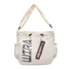 Bolsa Grande Capacidade Transfronteiriça para Mulheres Verão 2026 Nova Versátil Moda Tendência Bolsa de Ombro Bolsa Tote Casual Retrô