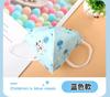 Máscaras kn95 infantis Jinjiang embalagem individual 3D com válvula de respiração protetora respirável máscaras com estampa de desenho animado atacado