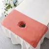 Funda para cama de masaje de salón de belleza, funda de almohada, funda de reposacabezas, colcha, toalla facial, toalla engrosada para usar en la cama