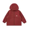 Chamarra con Capucha para Niñas Wulibu con Bordado de Animalitos Viento Juguetón Cálida Moda Primavera y Otoño 2026 Tendencia