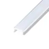 Perfil de Pantalla de Lámpara para Gabinete de Luz Lineal Plástico PC Extrusión Lineal Procesamiento Personalizado Tira de Luz Luminaria Pantalla de PC