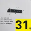 Resorte Elástico de Crimpado de Acero Inoxidable Clip de Resorte de Posicionamiento Pieza de Crimpado de Agujero Único para Tarjeta Pieza de Contacto de Cobre de Berilio En Stock