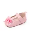 Zapatos Transpirables para Niños Pequeños, Estilo Nuevo, para Bebés Niñas, Elegantes con Flores, Suela de Goma Suave Antideslizante, Zapatos de Moda