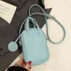 Bolso para Mujer, Mini Bolso Cruzado Estilo Fresco Pequeño, Nuevo 2026 Moda de Tendencia Popular Color Caramelo Bolsa para Teléfono