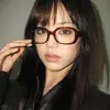 Montura generosa estilo coreano cara redonda de aspecto sencillo espejo plano gafas de montura para primeros planos ajustables de moda para estudiantes mujeres gafas para hombres