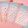 Novos Adesivos de Sobrancelha Transfronteiriços Pulseira Três em Um Decoração para Olhos e Rosto Adesivos de Diamante Borboleta Flor Adesivos Criativos de Beleza para Crianças