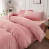 Conjunto de Quatro Peças de Veludo Leite Suave Delicado Mate de Inverno Veludo de Bebê Roupa de Cama de Alta Qualidade Capa de Edredom Individual