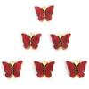 Colgante de Aleación de Mariposa Acrílica a la Moda Animal DIY Accesorios de Joyería Pulsera Collar Aretes Llavero Colgante