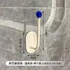 Gancho para Faixa de Dopamina Boca Grande Suporte de Parede Sem Furos Banheiro Elástico de Cabelo Corda de Cabelo Gancho Adesivo Rack de Armazenamento de Joias para Corda de Cabelo