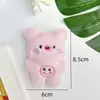 Colgante de Felpa de Dibujos Animados Lindo Oso Panda Conejo Broche de Animal Accesorios de Decoración para Bufanda Ropa Piezas DIY Fabricante