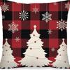 Fundas de Cojín de Árbol de Navidad, Reno y Muñeco de Nieve Más Vendidas de Amazon, Fundas de Cojín para Sofá de Oficina y Fundas de Colcha Admiten Personalización