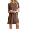 Comércio Exterior Amazon AliExpress Vestido de Manga Curta Europeu e Americano wish Explosão ebay Novo Feminino E-commerce Transfronteiriço Venda Quente