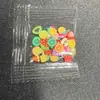 Acessórios diy material pet fatias de fruta amor argila macia 1g cola creme preenchimento para capa de celular em estoque