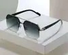 Óculos de Sol Masculino com Ponte Dupla para Dirigir, Anti-UV, Proteção Forte contra Luz, Proteção Solar, Óculos de Sol de Meio Aro Novo Estilo 2025, Modernos