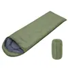Saco de dormir cálido de 3.5 kg para temperaturas de hasta -10 grados, adecuado para tiendas de campaña de emergencia al aire libre de otoño e invierno, viajes, senderismo, camping, estilo sobre con capucha