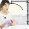 Nova Lâmpada Meia-Lua, Dobrável, Dedicada para Salões de Beleza, Adequada para Beleza, Manicure, Cabeleireiro, Tatuagem e Bordado, com Iluminação Ajustável