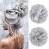 Comercio Exterior Europeo y Americano Amazon Peluca para Mujer Moño Pinza para el Cabello Goma para el Cabello Moño Perezoso para el Cabello Accesorio para el Cabello Fabricante Cabello Rizado Listo para Usar