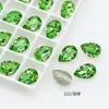Dongzhou Cristal 8x12 Gota d'Água Pedrarias para Nail Art Super Brilhantes Coloridas Formato de Pera Corte de Alta Qualidade DIY Decorações para Unhas de Boneca
