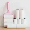 Rodillo quitapelusas fuerte desprendible para ropa, Rodillos de repuesto para rodillo quitapelusas, Papel atrapapolvo, Rodillo cepillo quitapelusas para ropa