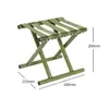 Banqueta Mazar de Ferro Dobrável para Exterior Banqueta Mazar de Pesca Portátil para Trem Pequeno Mazar Dobrável para Churrasco ao Ar Livre Camping